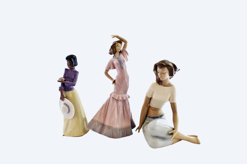 NAO FLAMENCO DANCER, YOUNG LADY &