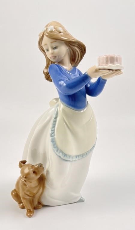 NAO LLADRO FIGURINE YOUNG PUPPY'S
