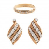 NAOMI DIAMOND EARRINGS & DIAMO