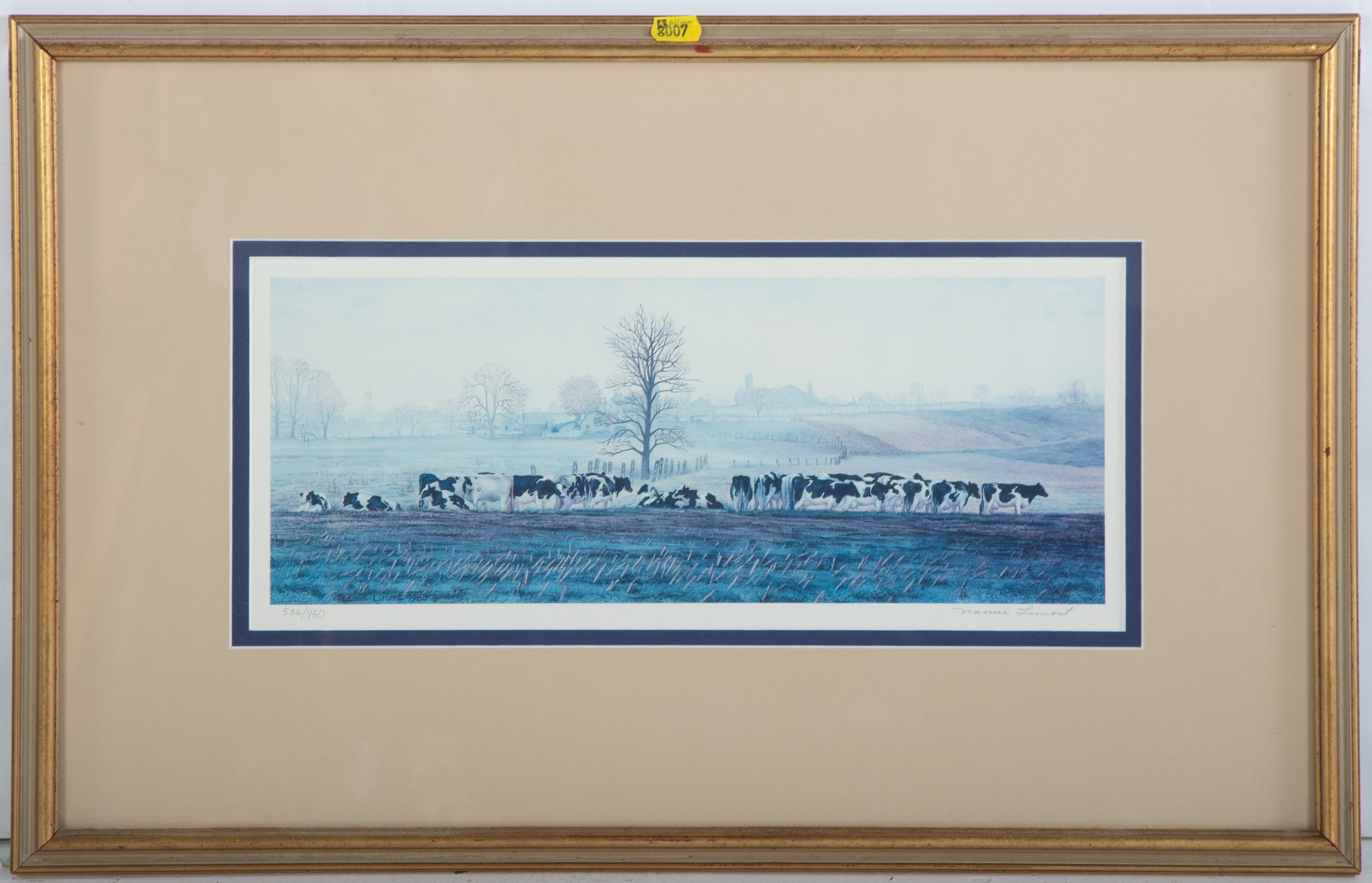 NAOMI LIMONT. COWS IN PASTURE,