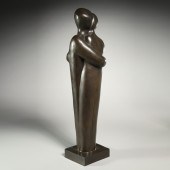 NAOMI SCHINDLER, PATINATED BRO