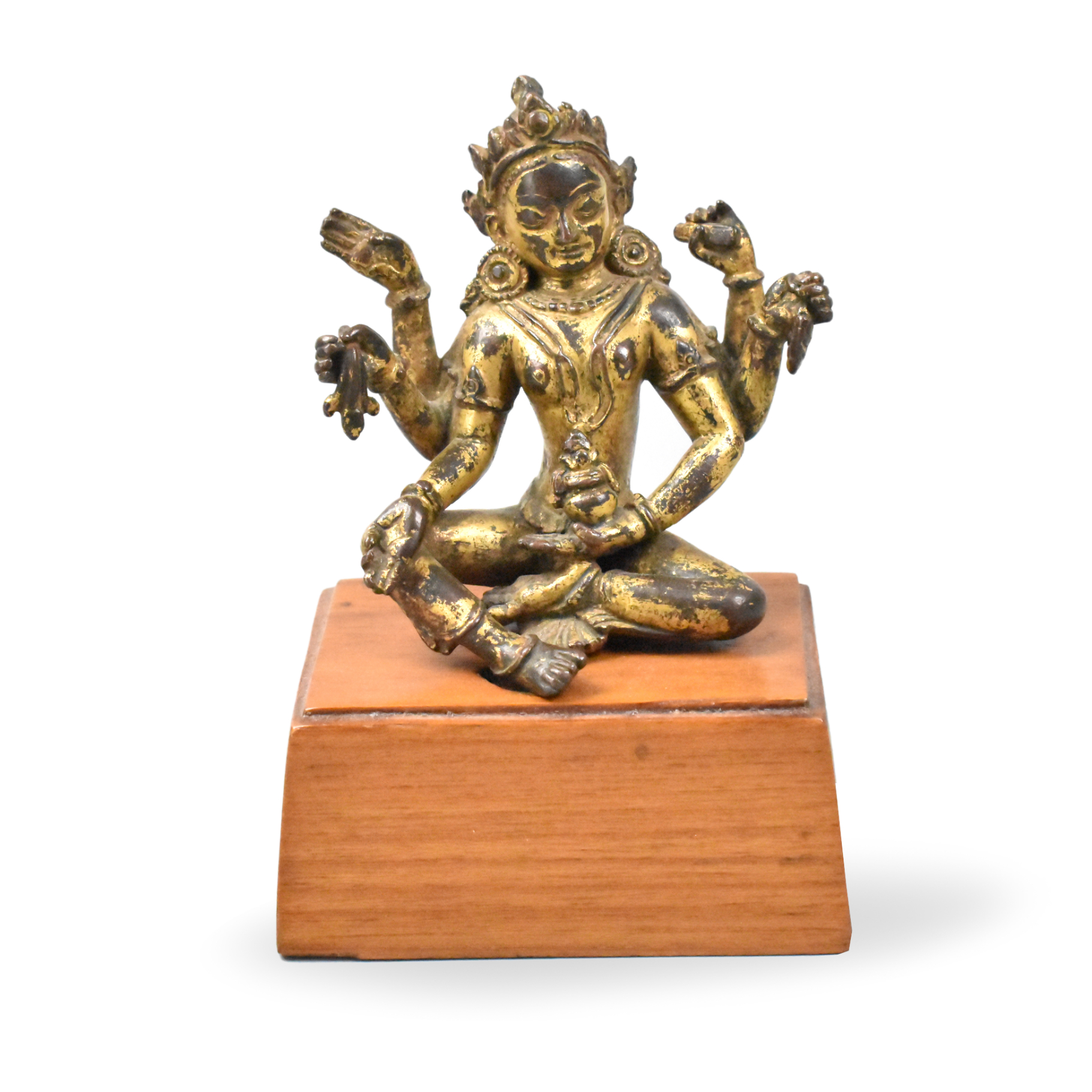 NAPEL GILT BRONZE FIGURE OF