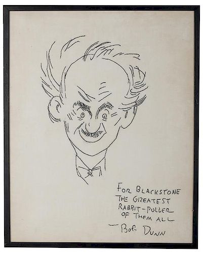 NAPKIN CARICATURE OF