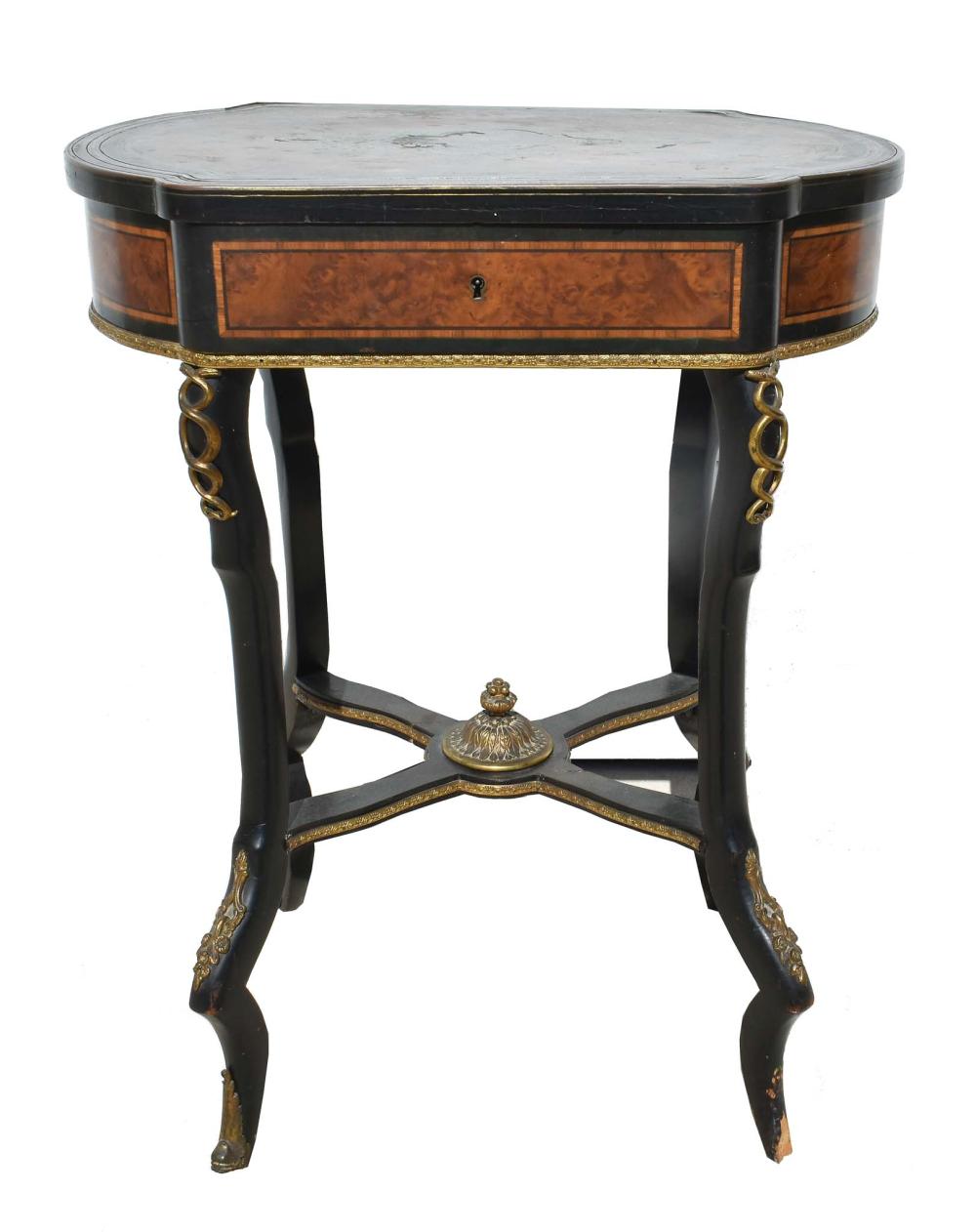 NAPOLEAN III EBONIZED AND VARIED