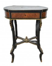 NAPOLEAN III EBONIZED AND VARI