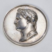 NAPOLEON I, SILVER BAPTISM MED