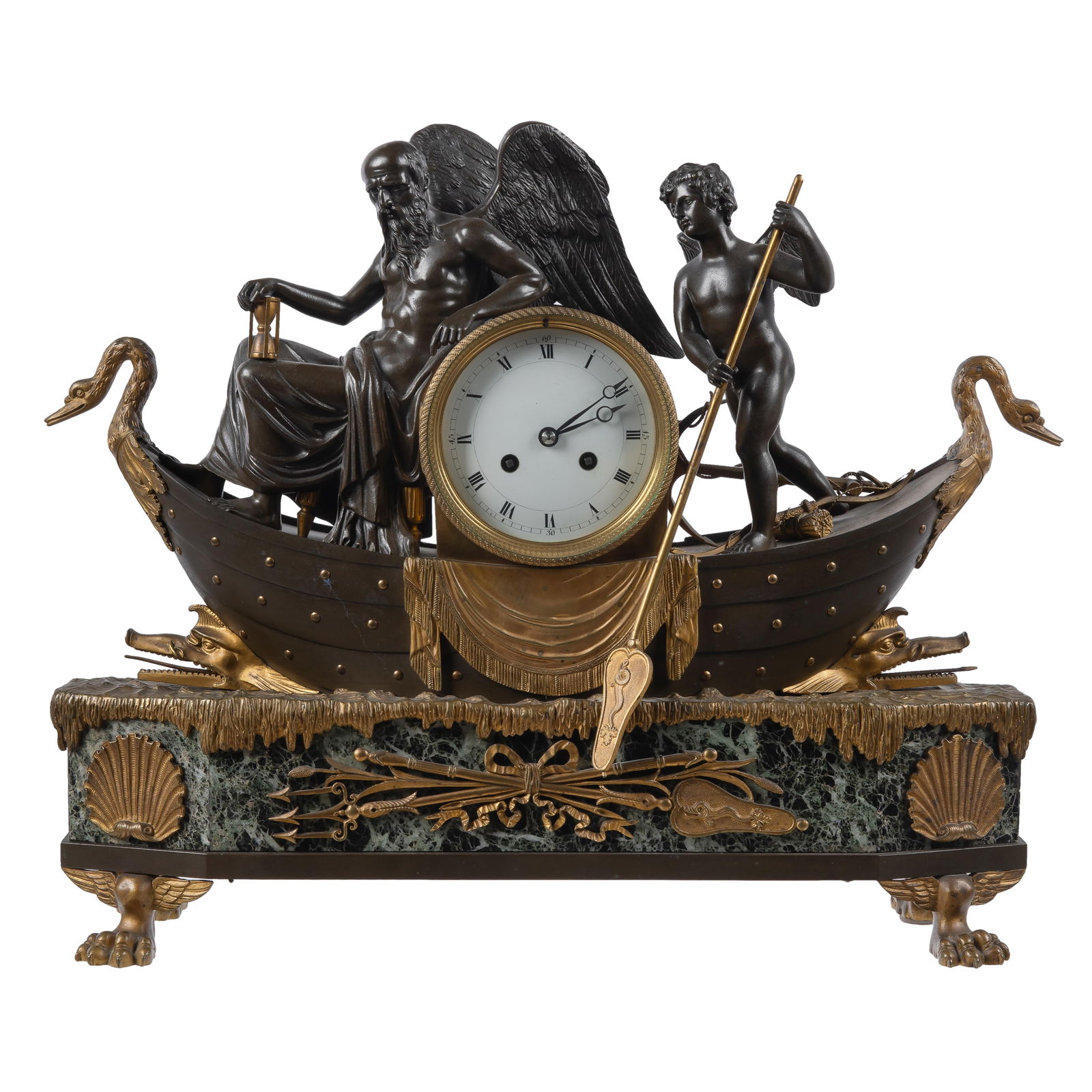 NAPOLEON III ALLEGORICAL MANTEL