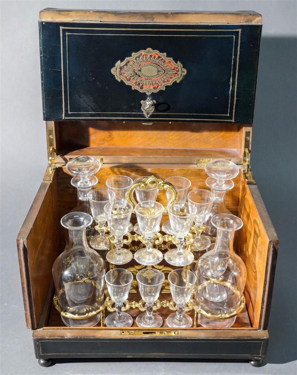 NAPOLEON III BOULLE AND BRASS