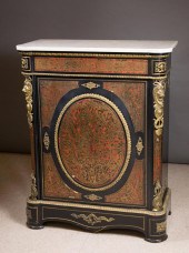 NAPOLEON III 'BOULLE' MARBLE-T