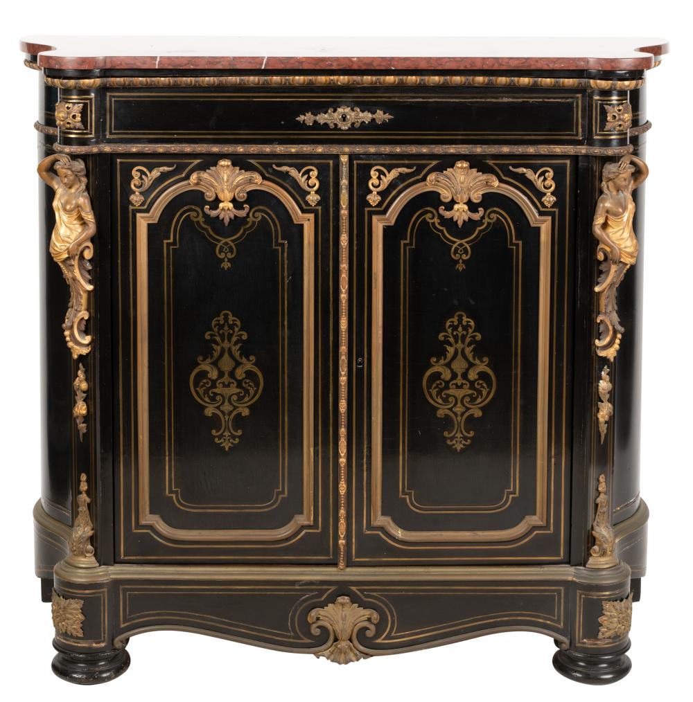 NAPOLEON III BRASS-INLAID &