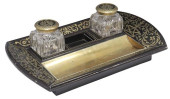 NAPOLEON III BRASS-INLAID EBON
