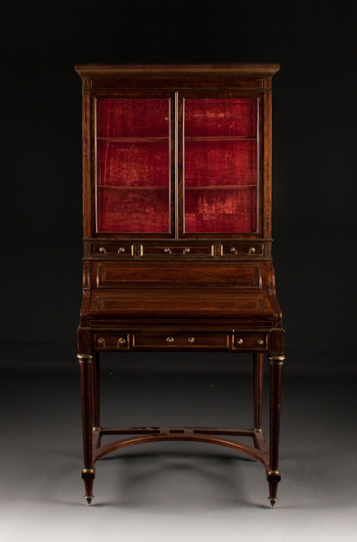 Napoleon III brass inlaid