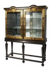 NAPOLEON III BRASS MARQUETRY I