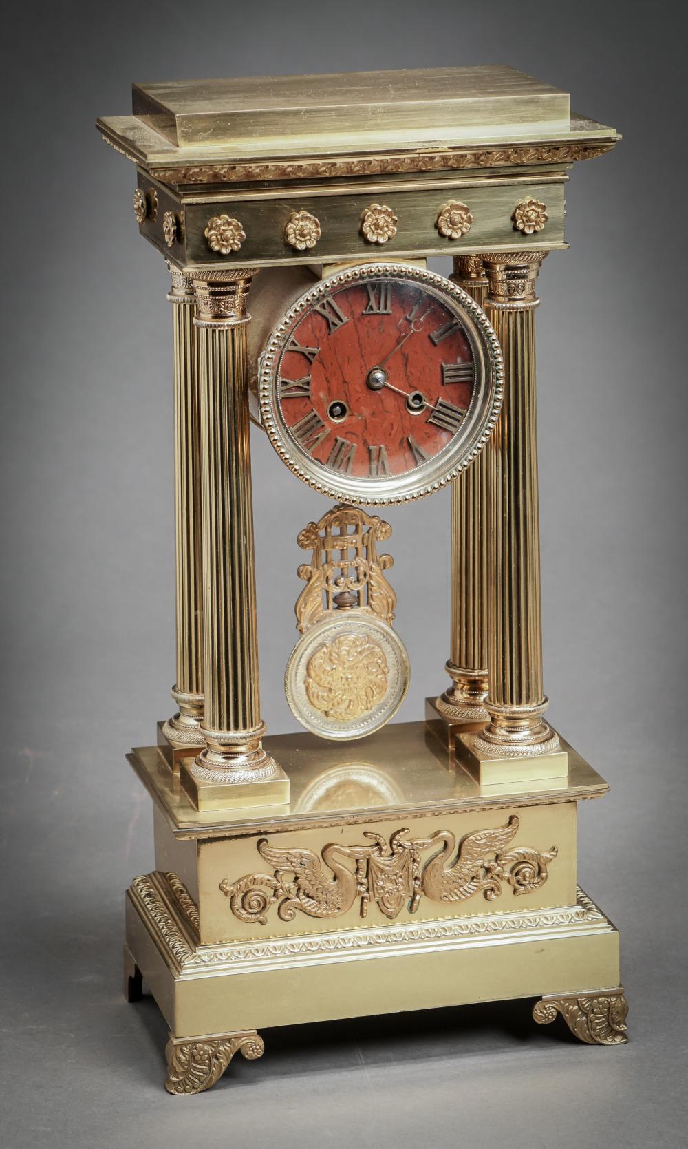 NAPOLEON III BRONZE MOUNTED BRASS