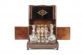 NAPOLEON III BURLWOOD & EBONIZ