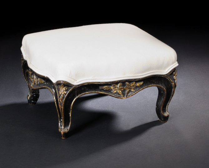 Napoleon III Carved, Ebonized and