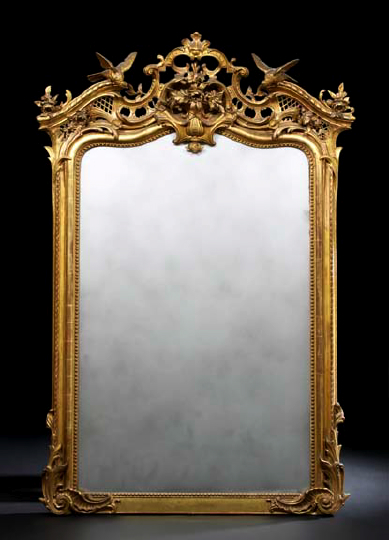 Napoleon III Carved Giltwood and