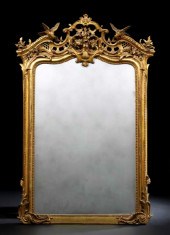 Napoleon III Carved Giltwood a