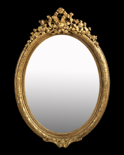 Napoleon III Carved Giltwood and