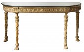 NAPOLEON III CARVED GILTWOOD M