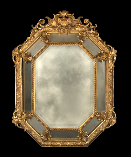 Napoleon III Carved Giltwood