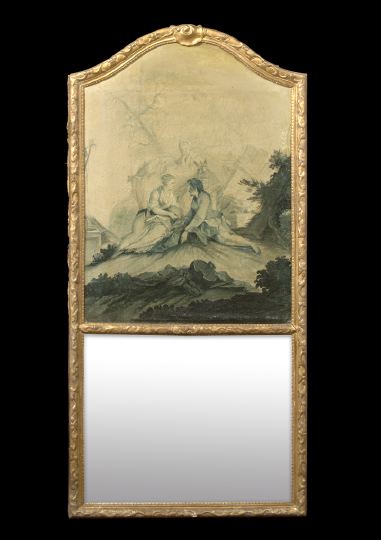 Napoleon III Carved Giltwood