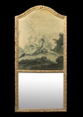 Napoleon III Carved Giltwood T