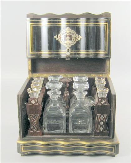 Napoleon III ebonized and boulle