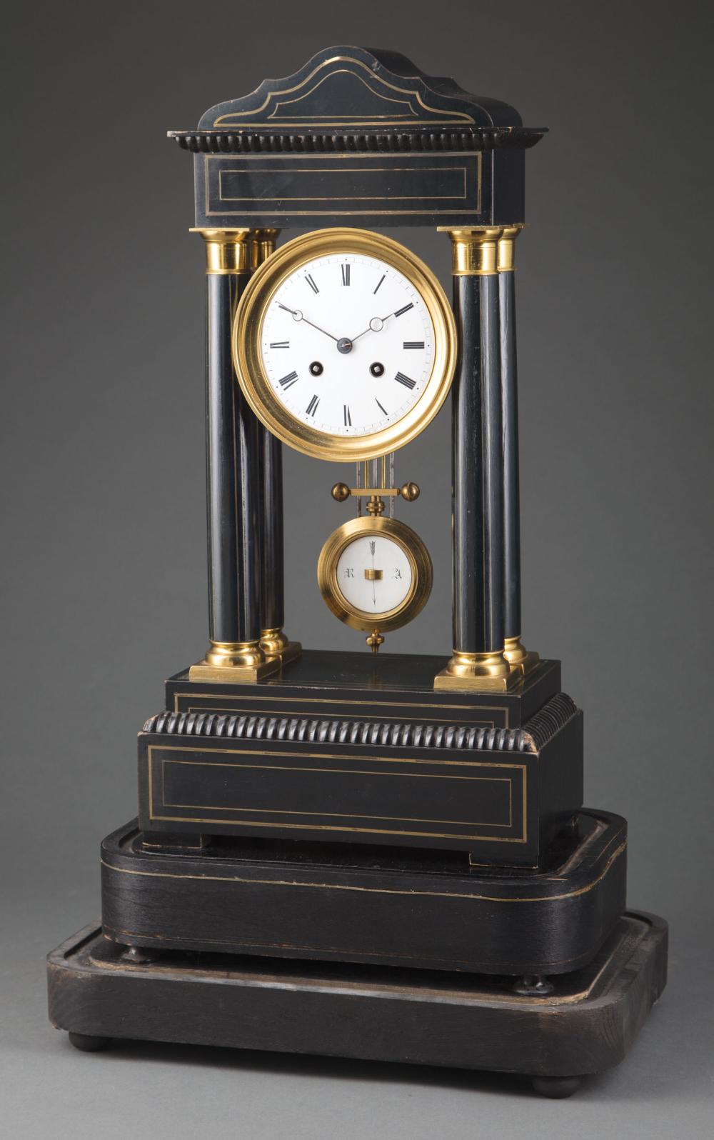 NAPOLEON III EBONIZED, BRASS INLAID