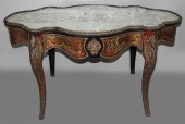 NAPOLEON III EBONIZED CAST BRA