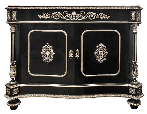 NAPOLEON III EBONIZED MEUBLE