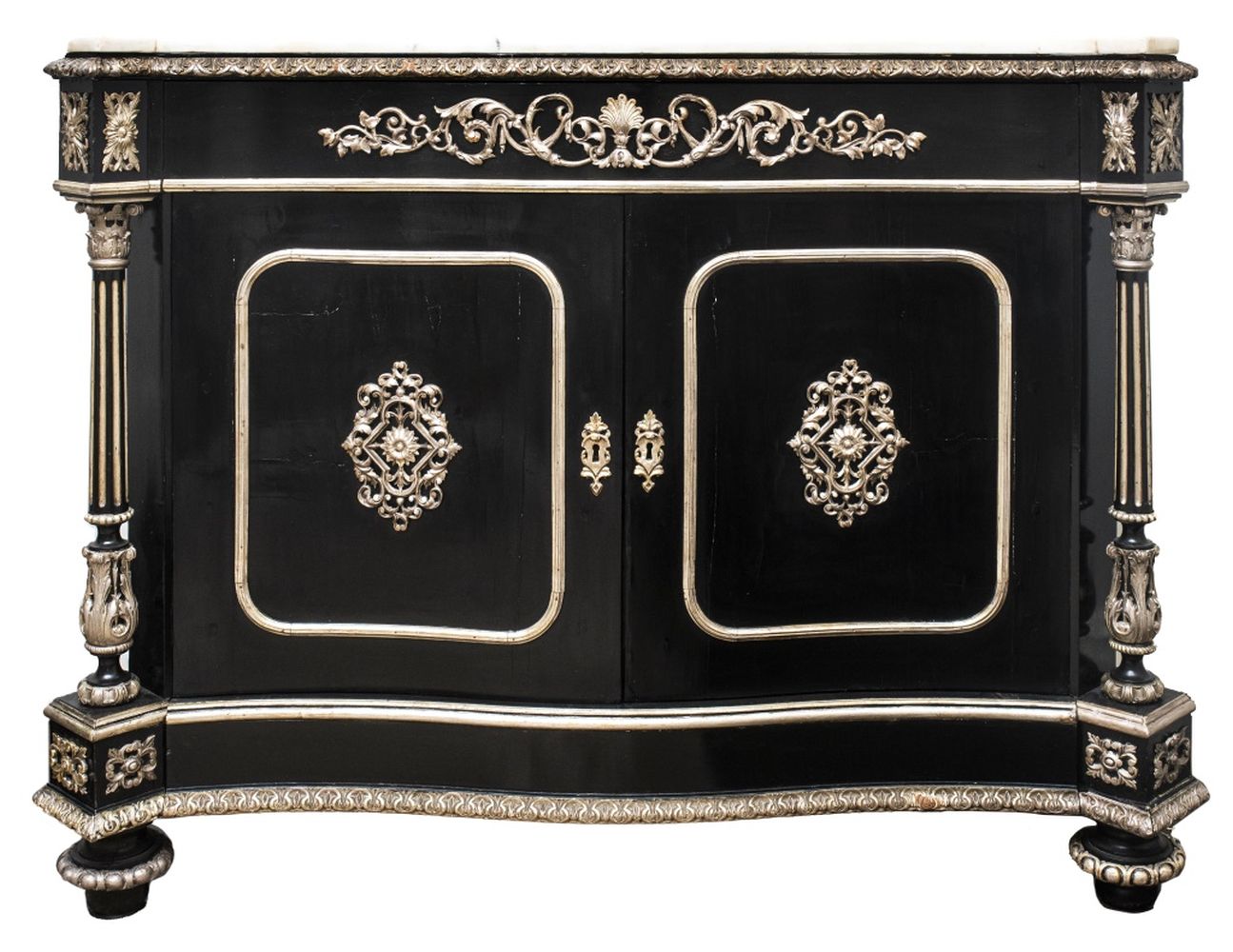 NAPOLEON III EBONIZED MEUBLE