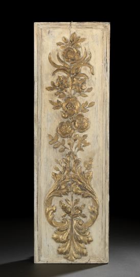 Napoleon III Floral-Carved Boiserie