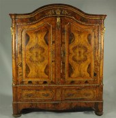 NAPOLEON III FRENCH WALNUT ARM