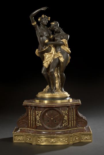 Napoleon III Gilt- and Patinated