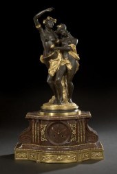Napoleon III Gilt- and Patinat