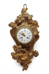 NAPOLEON III GILT BRONZE CARTE
