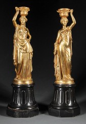 NAPOLEON III GILT BRONZE CLASS