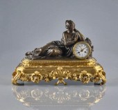NAPOLÉON III GILT BRONZE MANTE
