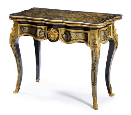Napoleon III gilt bronze mounted
