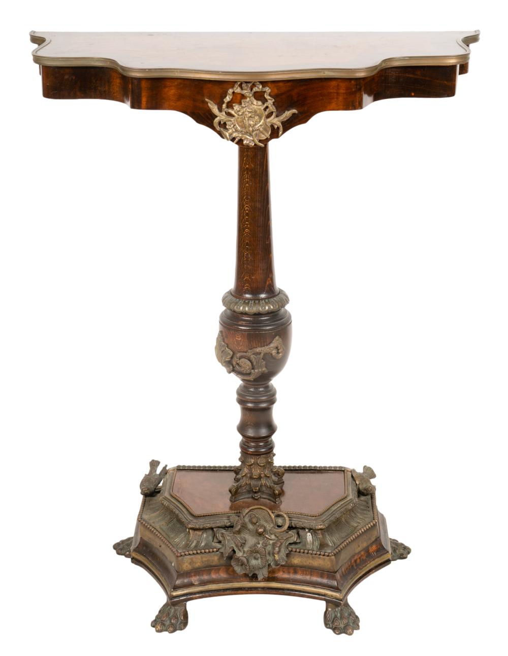 NAPOLEON III GILT BRONZE-MOUNTED
