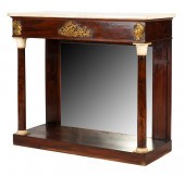 NAPOLEON III GILT METAL-MOUNTE