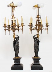NAPOLEON III GILT & PATINATED