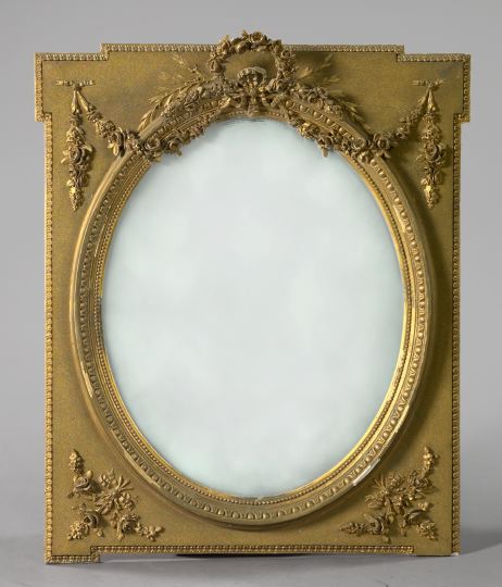 Napoleon III Giltwood Earred