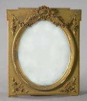 Napoleon III Giltwood Earred L