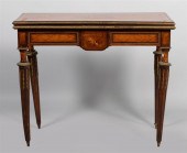 NAPOLEON III INLAID BRASS MOUN
