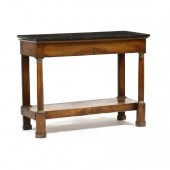 NAPOLEON III MAHOGANY, ORMOLU