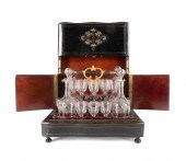 NAPOLEON III MOP INLAID EBONIZ