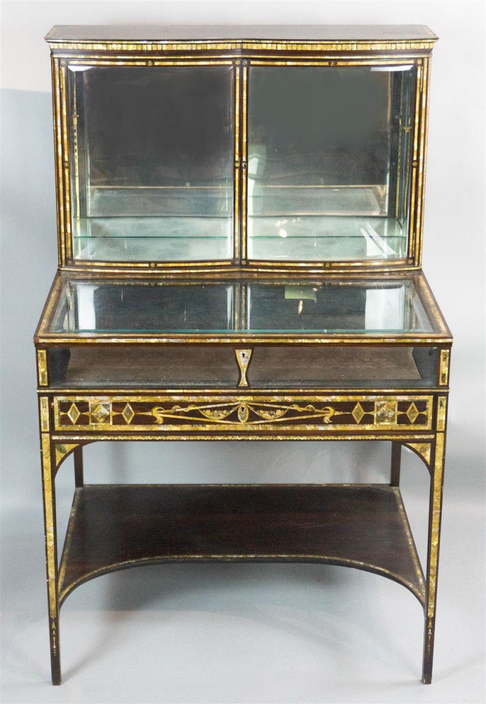 NAPOLEON III MOTHER OF PEARL INLAID