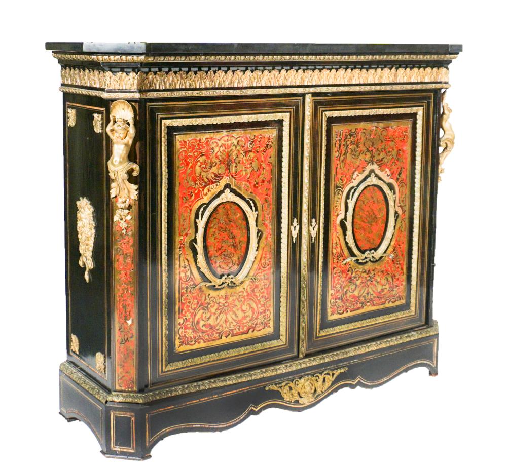 NAPOLEON III ORMOLU MOUNTED